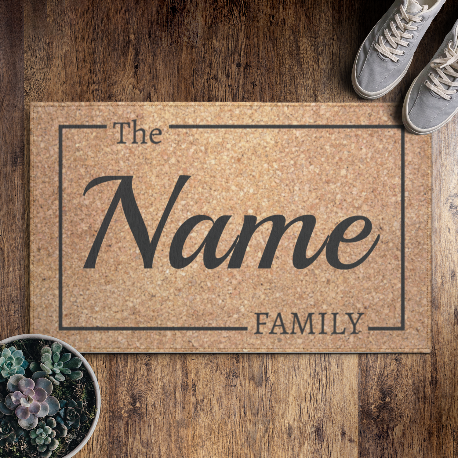 Personalized Welcome Mat - Personalized Front Door Mat